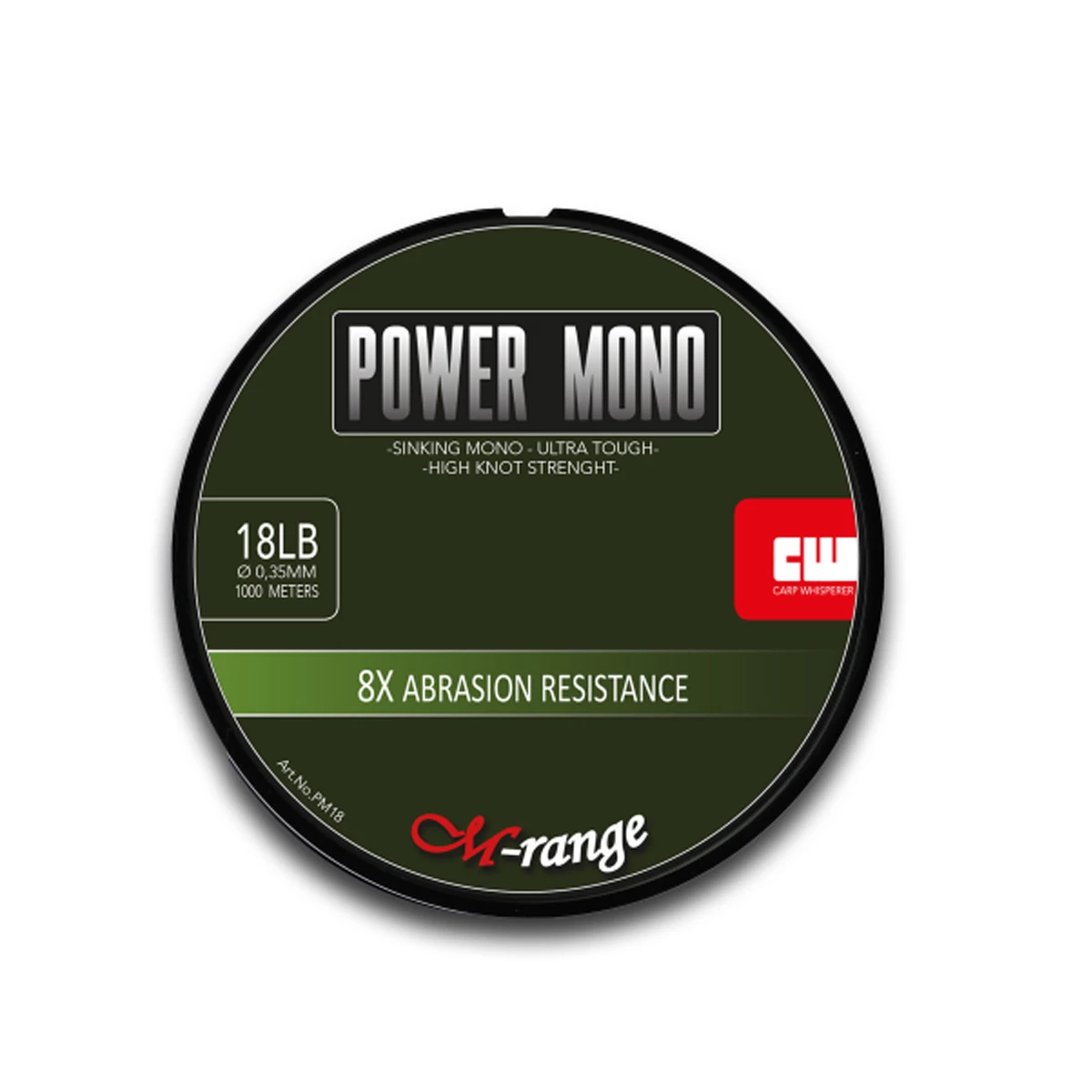 Carp Whisperer - Power Mono Lijn - 1000 Mtr 3 Carp Whisperer - Power Mono Lijn - 1000 Mtr