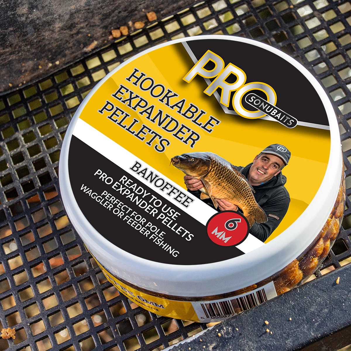 Sonubaits Pro Hookable Expander Pellets Banoffee 4 Sonubaits Pro Hookable Expander Pellets Banoffee - Afbeelding 2