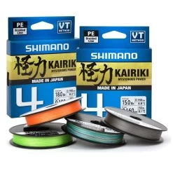Shimano Kairiki 4 150 Meter Hi-Vis Orange