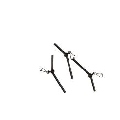 Zunnebeld Kunststof Hoekafhouder Zwart 5 Cm