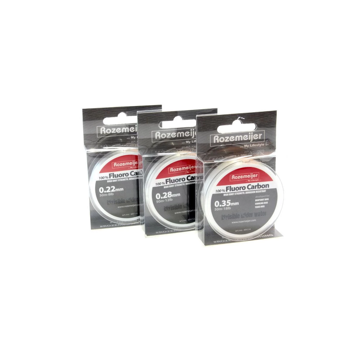 Rozemeijer Fluoro Carbon 50 Meter 4 Rozemeijer Fluoro Carbon 50 Meter - Afbeelding 2