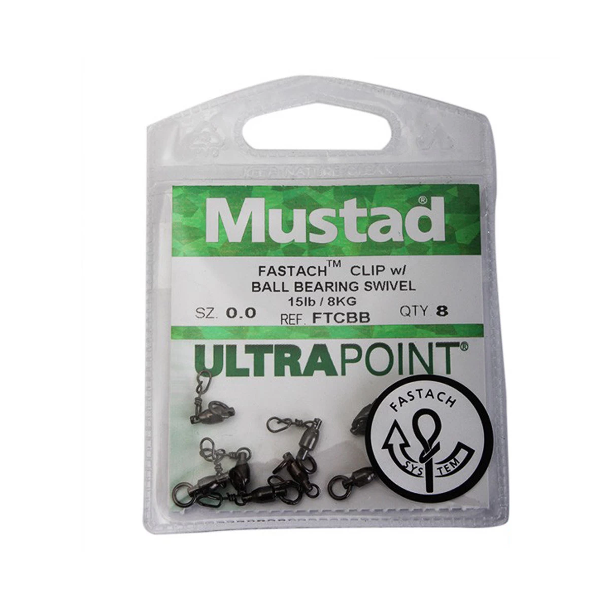 Mustad Fastach Clips 4 Mustad Fastach Clips - Afbeelding 2