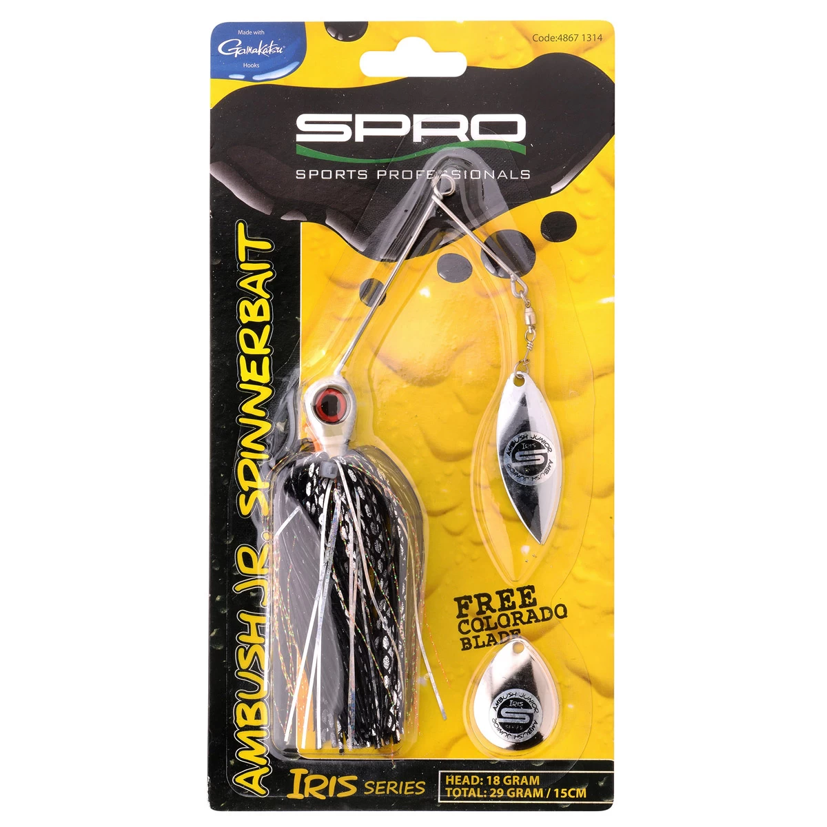 Spro Iris Ambush Spinnerbait Junior 3 Spro Iris Ambush Spinnerbait Junior