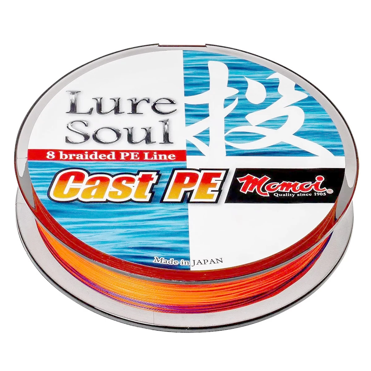 Momoi Lure Soul Cast PE Orange 150M 3 Momoi Lure Soul Cast PE Orange 150M