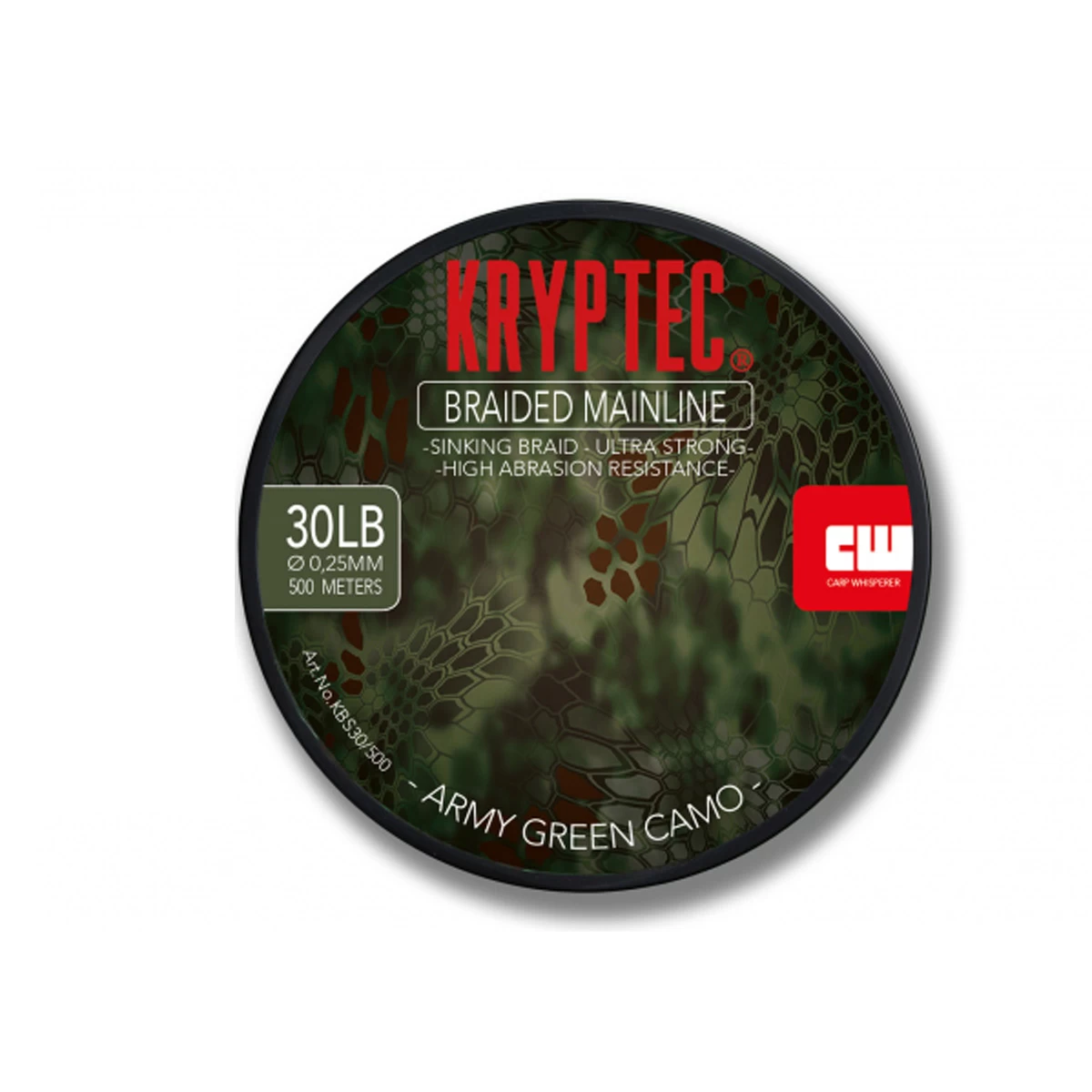 Carp Whisperer - Gevlochten Lijn Zinkend - 30lb 3 Carp Whisperer - Gevlochten Lijn Zinkend - 30lb