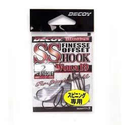 Decoy S.S. Finesse Offset Hook Worm 19 5 Decoy S.S. Finesse Offset Hook Worm 19 -Fishing World Verkoop e42e833ecda049a89b1a437fb1bab8f7
