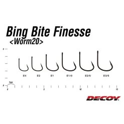 Decoy Big Bite Finesse Worm 20 -Fishing World Verkoop e45a0dc971e9431588642e074f78172c